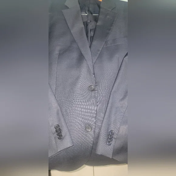 Michael Kors Men’s Dark Navy Suit – Jacket 40R / Pants 34 - Picture 3 of 16